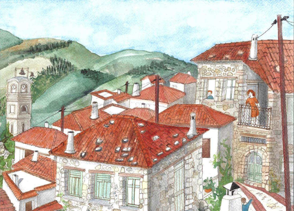 Pano'S House Appartement Arachova Buitenkant foto